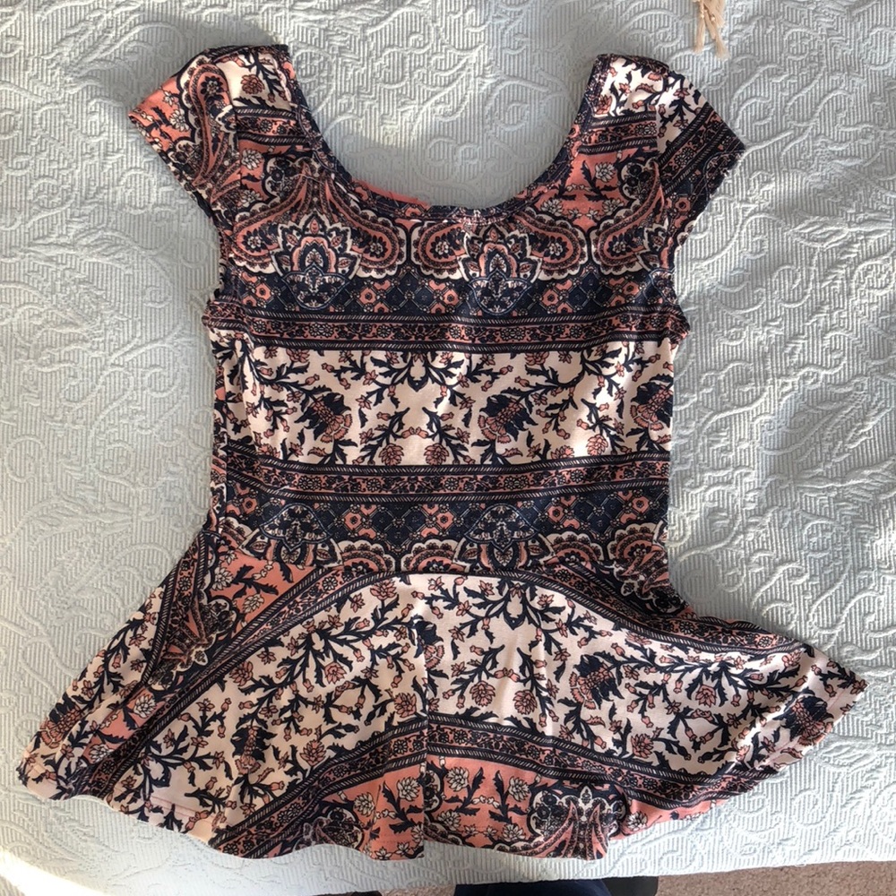 Charlotte Russe Peplum top
